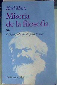 Miseria de la filosofía | 156044 | Marx, Karl