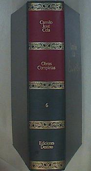 "Obras completas.T.6: Cuaderno del Guadarrama ; Avila ; Judios, moros y cristianos" | 152285 | Cela, Camilo José