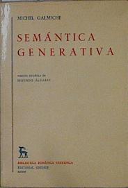 Semántica generativa | 148506 | Galmiche, Michel