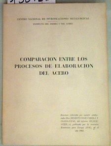 Comparacion entre los procesos de elaboración del acero | 158136 | Ernesto Diaz- Valera y Ceano -Vivas, Resumen redactado