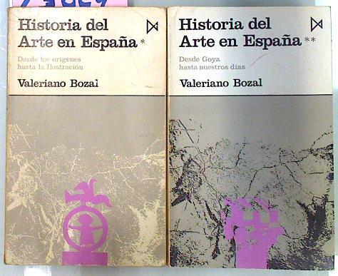 Historia Del Arte En España 1- 2 | 23824 | Bozal Fernandez Val