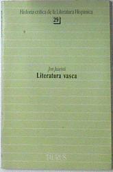 Literatura Vasca | 16022 | Jon Juaristi