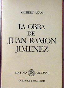 La obra de Juan Ramón Jiménez | 120673 | Azam, Gilbert