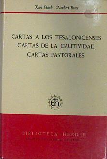 Cartas a los Tesalonicenses, de la cautividad y pastorales. (T.7) | 137110 | Staab, Karl/Brox, Norbert