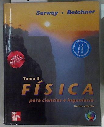 Física para ciencias e ingeniería Tomo II Incluye CD | 145263 | Serway/Beichner