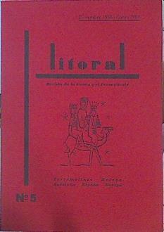 Litoral Revista De La Poesia Y El Pensamiento Nº 5 Diciembre 1968-Enero 1969 Dedicado a la navidad | 47375 | Vvaa