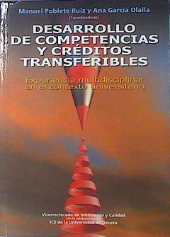 Desarrollo de competencias y créditos transferibles | 140675 | Poblete Ruiz, Manuel/García Olalla, Ana María