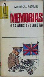 Memorias los años de la derrota | 91028 | Rommel, Mariscal