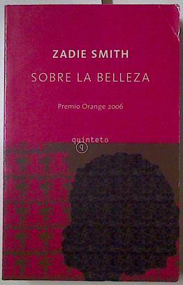Sobre la belleza | 128268 | Smith, Zadie (1975- )