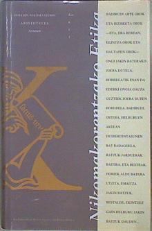 Etika Nikomakomentzat | 147419 | Aristóteles/Javier Aguirre (traducción)/Javier Alonso (traducción)
