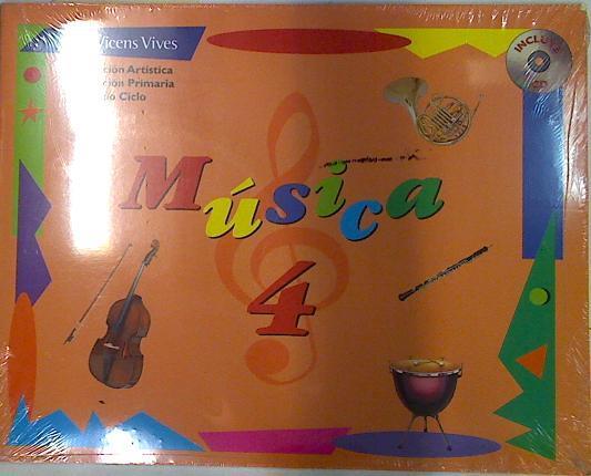 Música 4 Educación Primaria, 2 ciclo + CD | 105166 | Cateura Mateu, María