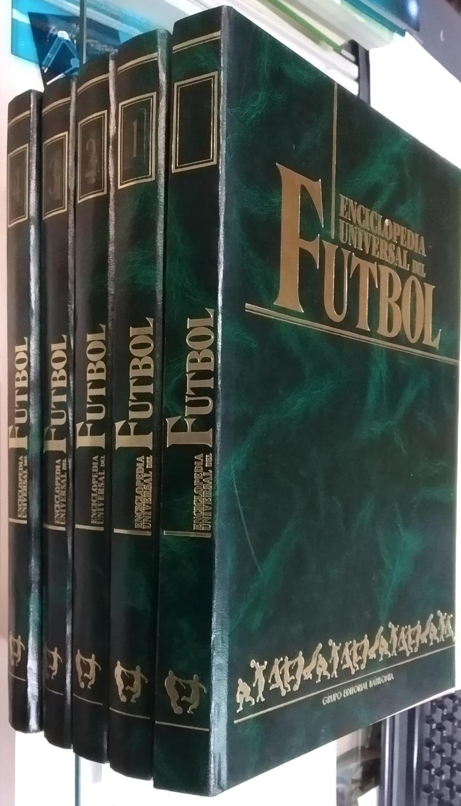 Enciclopedia universal de fútbol - 4 tomos + portadas - pósters | 130803 | Valverde Rodríguez, José Antonio