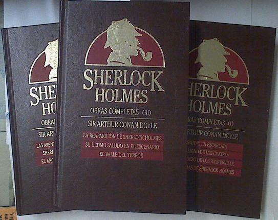 Sherlock Holmes Obras completas (3 tomos ) | 99777 | Arthur Conan, Sir, Doyle
