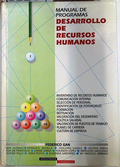 Manual de programas de recursos humanos | 133304 | Gan, Federico/Batalla Mas, Francisco/Jorda i Pujol, Carme