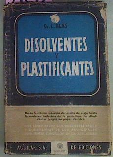Disolventes Y Plastificantes | 51242 | Blas Luis