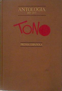 Antología 1927-1977. Tono | 153782 | Tono