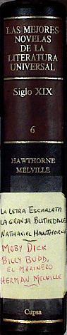Mejores Novelas Literatura Universal, las. Siglo X I X. (Tomo 4) . Novela Inglesa 1 | 143081 | Hawthorne, Nathaniel/Melville, Herman