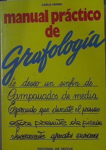 Manual práctico de grafología | 118611 | Vanini, Carla