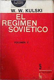 El regimen sovietico volumen II | 144832 | W.W.  KULSKI