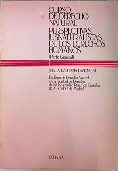 Curso De Derecho Natural | 25041 | Ezcurdia Lavigne Jose A