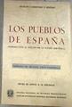 Los pueblos de España  Iintroducción al estudio de la nación española | 179207 | Anselmo Carretero y Jiménez/Prólogo de Miguel León Portilla