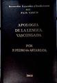 Apología de la lengua vascongada | 143606 | Astarloa, Pablo Pedro