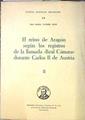 "El Reino de Aragón según los registros de la  "" Real Cámara"" durante Carlos II de Austria Tomo II" | 140226 | Guembe Ruiz, Ana María