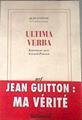 Ultima Verba  Entretien Avec Gérard Prévost | 175859 | Jean Guitton/Gérard Prévost