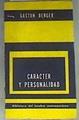 Caracter y personalidad | 169412 | Berger, Gaston