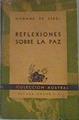 Reflexiones sobre la paz | 168763 | Madame de Staël
