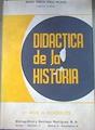 Didáctica de la historia 2º Año de Normales | 175932 | Pérez Picazo, María Teresa