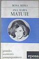 Ana María Matute | 171616 | Roma, Rosa
