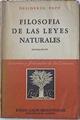 Filosofía de las leyes naturales | 127413 | Papp, Desiderio