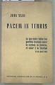 Pacem in terris | 173390 | Papa, Beato, Juan XXIII