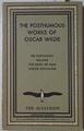 The Posthumous works of Oscar Wilde | 126528 | Wilde, Oscar