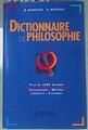 DICTIONNAIRE DE PHILOSOPHIE | 159427 | DUROZOI, GÉRARD/ROUSSEL, ANDRÉ