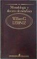 Monadologia Y Discurso De Metafisica | 19605 | William G Leibniz