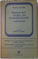 Elementos de la teoría de probabilidades y aplicaciones | 128421 | Cramer, Harald