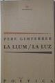 La llum. La luz | 127051 | Gimferrer, Pere