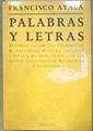 Palabras y letras | 184471 | Ayala, Francisco