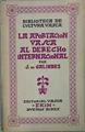 La Aportación Vasca al Derecho Internacional | 148920 | Galíndez, Jesús de