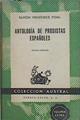 Antología de prosistas españoles | 150723 | Menéndez Pidal, Ramón