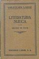 Literatura Sueca | 46465 | Boor Helmut De