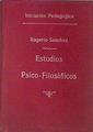 Introducción A Los Estudios Psicofilosóficos | 52842 | Rogerio Sánchez, José