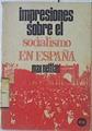 Impresiones sobre el socialismo en españa | 69065 | Nettlau, Max
