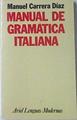 Manual de gramática italiana | 85797 | Carrera Díaz, Manuel