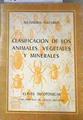 Clasificación de los animales, vegetales y minerales. Claves dicotomicas para practicas de ciencias | 180165 | Navarro Cándido, Alejandro