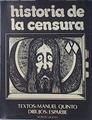 Historia de la censura | 136564 | Quinto, Manuel/Esparbe ( Ilustrador)