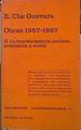Obras 1957- 1967 vol II.  La Transformación Política, Económica Y Social | 44900 | Ernesto Che Guevara