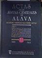 1605 -1611 Actas de las Juntas Generales de Álava - Arabako Biltzar Nagusien aktak XII | 170516 | Álava. Juntas Generales